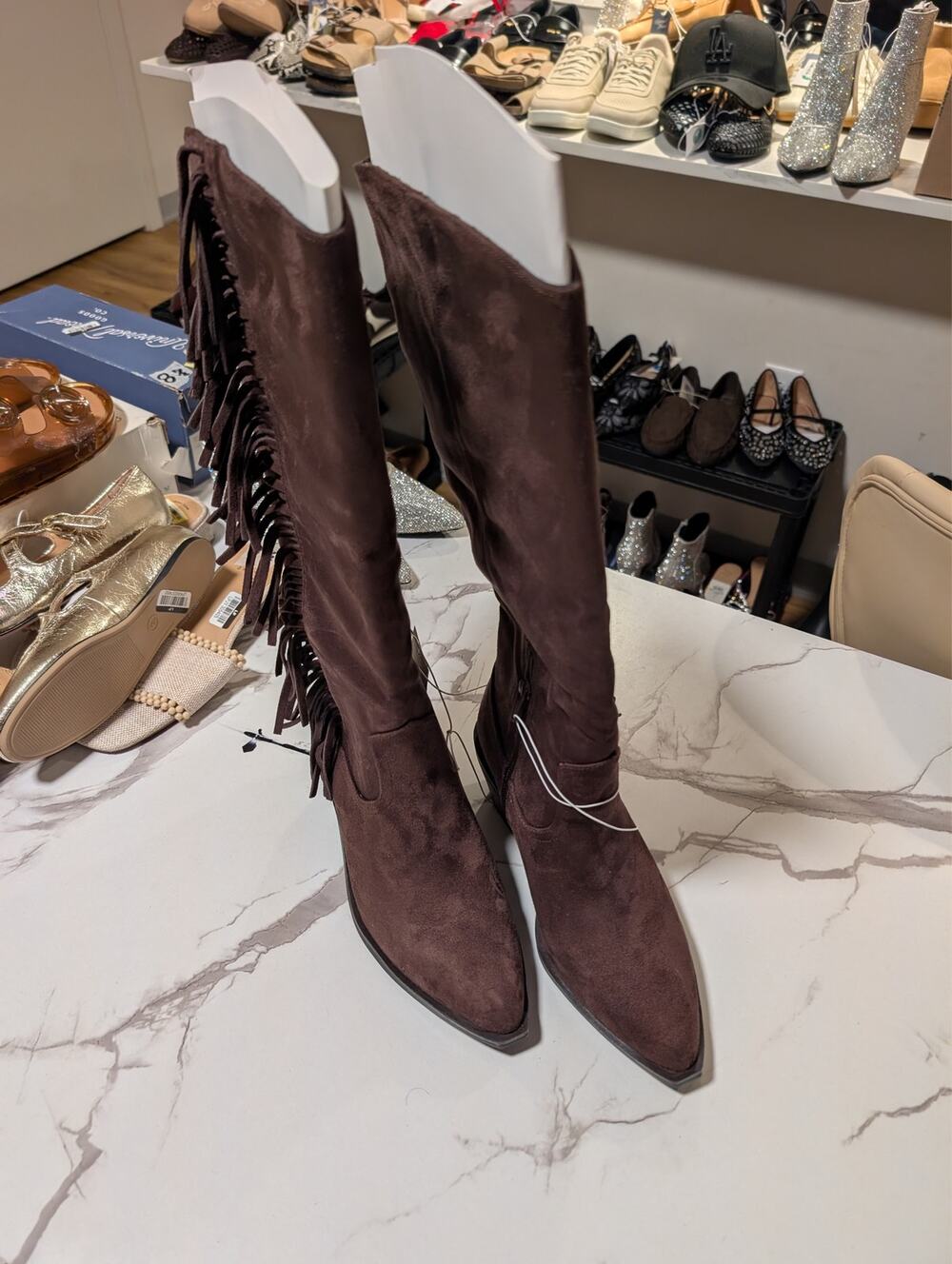 High boots universal treads size 8
